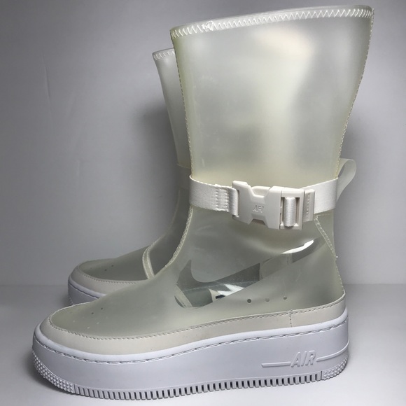 Nike Shoes - Nike Air Force one clear boots